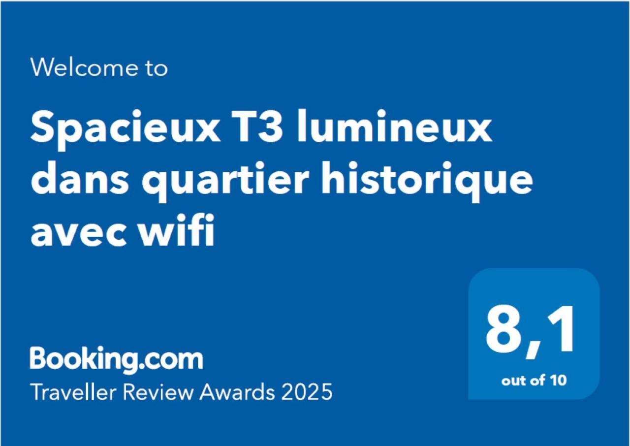 Spacieux T3 Lumineux Dans Quartier Historique Avec Wifi Redon Ngoại thất bức ảnh